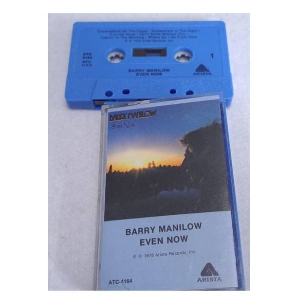 BUNDLE ONLY Barry Manilow Even Now 1978 Cassette Tape Pop Music Arista Records - Picture 1 of 3